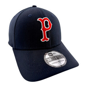 New Era Pawtucket Red Sox PawSox Woosox MiLB Team Navy 39Thirty Flex Fit S/M